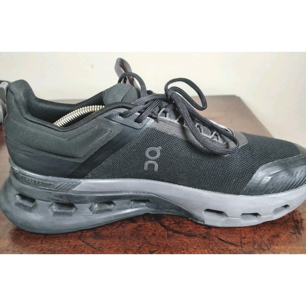 On Cloudnova X Men's Size 11 Black Eclipse Athletic Running Shoes Sneakers
